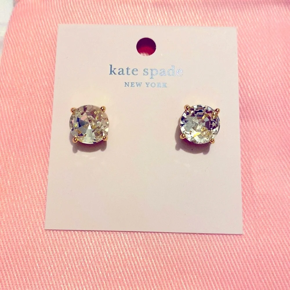 New! Kate Spade Rhinestone Earrings - Picture 5 of 5